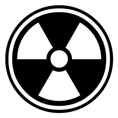 Nuclear Gobo | Symbol Gobos | Projected Image